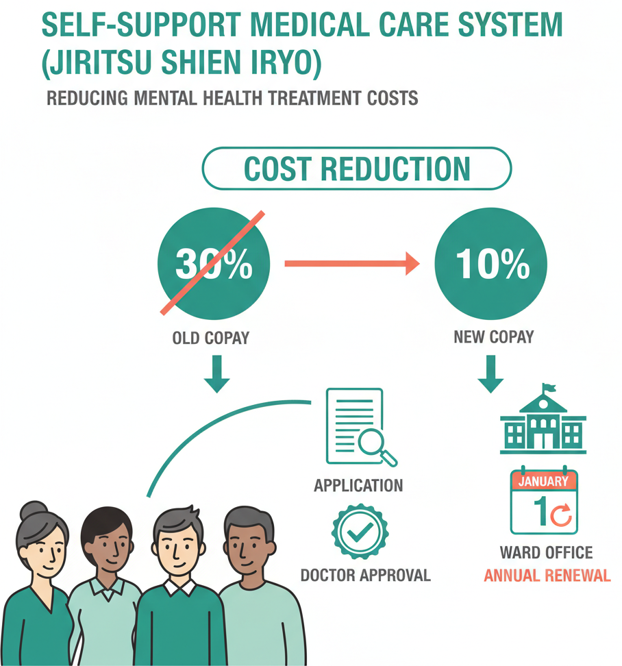 解释自立支援医疗系统以降低心理健康费用的插图